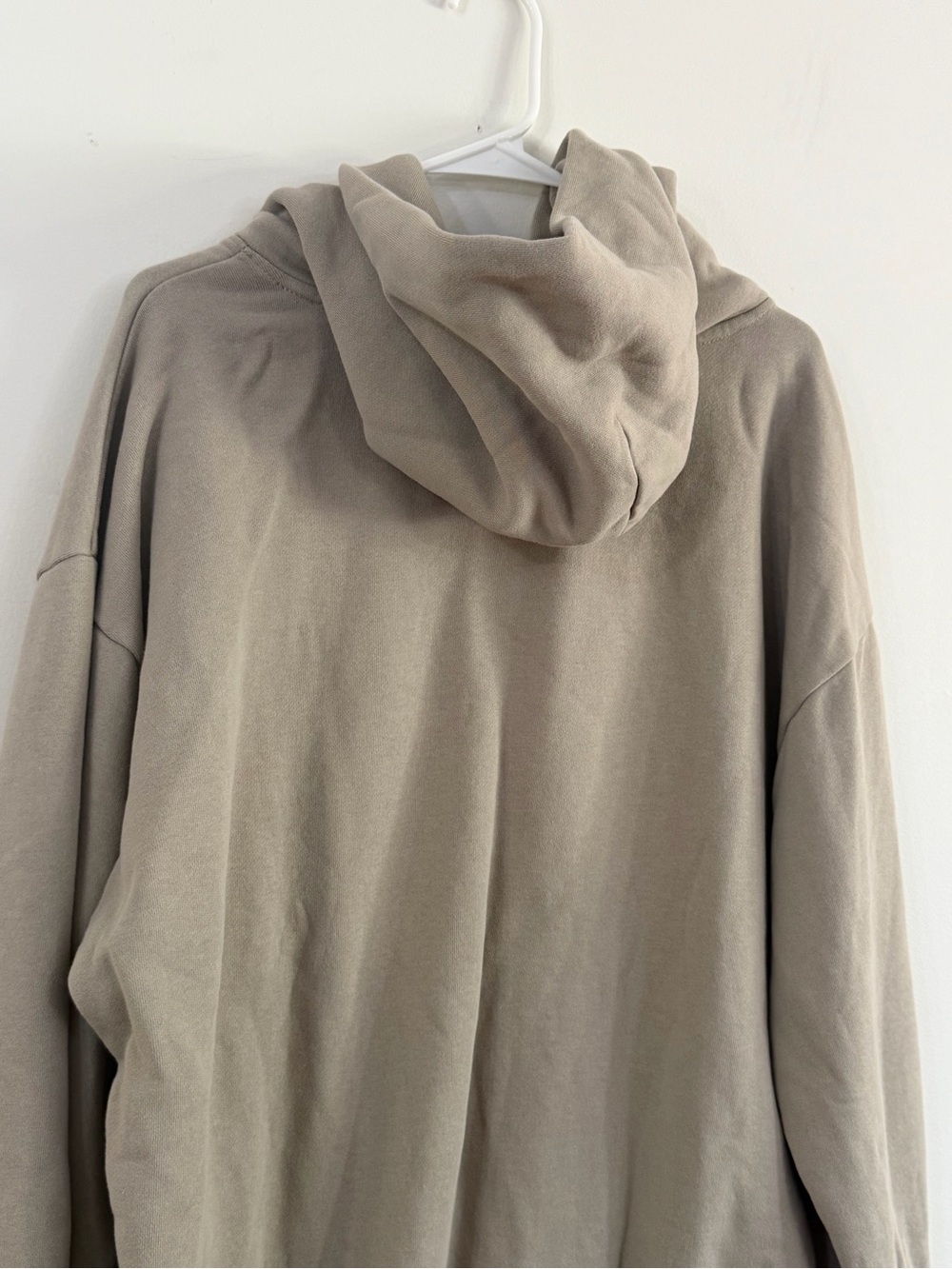Taylor Swift Tortured Poets Department TTPD Beige Hoodie Sweatshirt Size XL - Picture 5 of 8